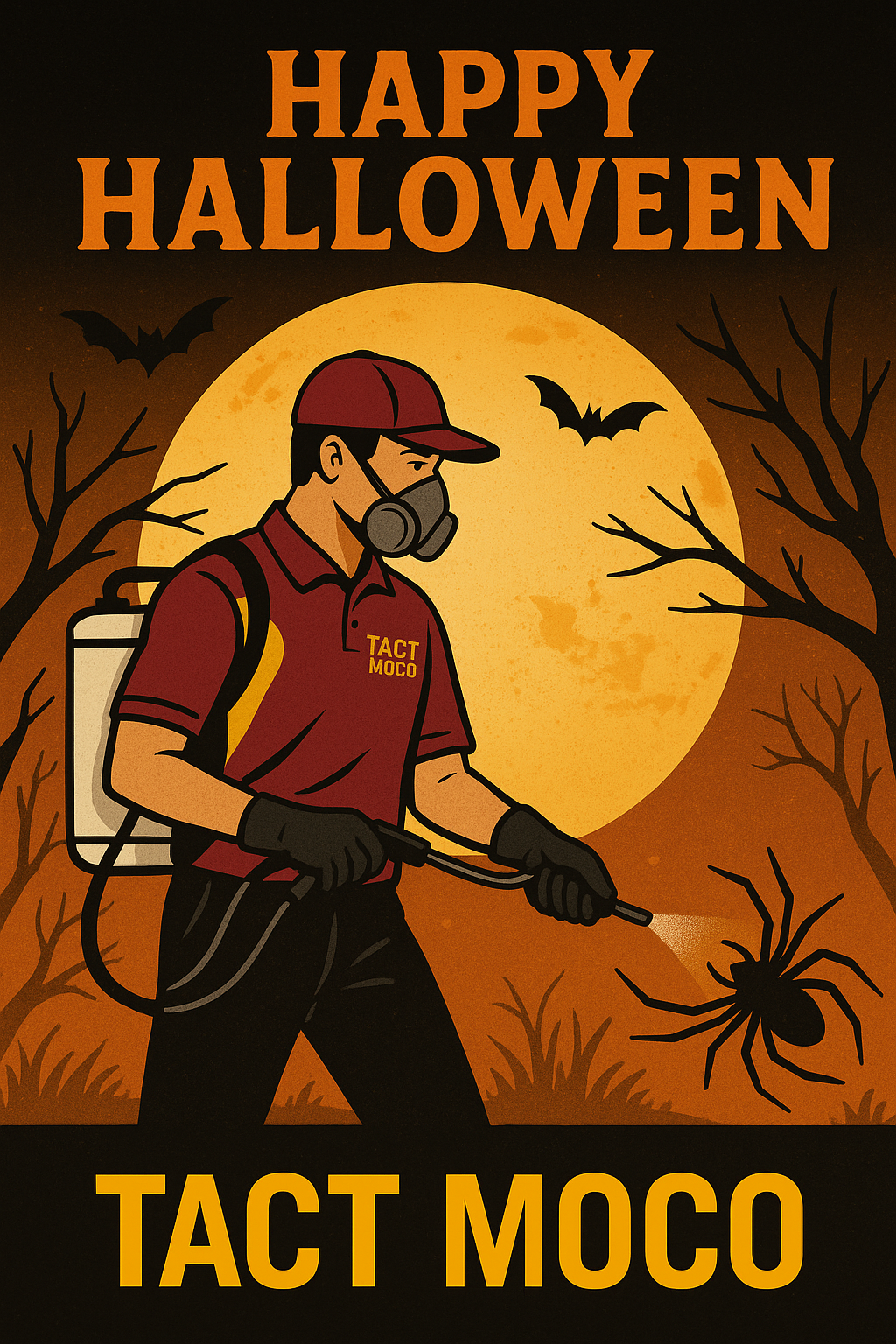 Happy Halloween from TACT MOCO! ??️