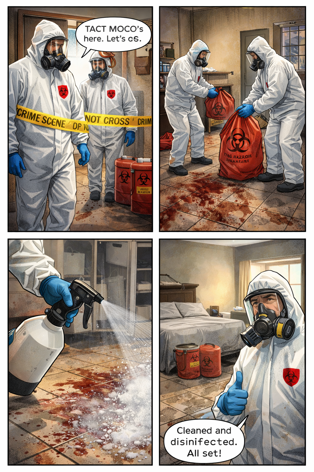 Not all heroes wear capes. Some wear PPE.